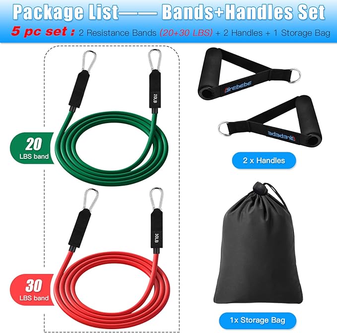Brebebe Door Anchor Strap for Resistance Bands Exercises, Multi Point Anchor Gym Attachment for Home Fitness, Portable Door Band Resistance Workout Equipment, Easy to Install, Punch-Free, Nail-Free - Bloomnest