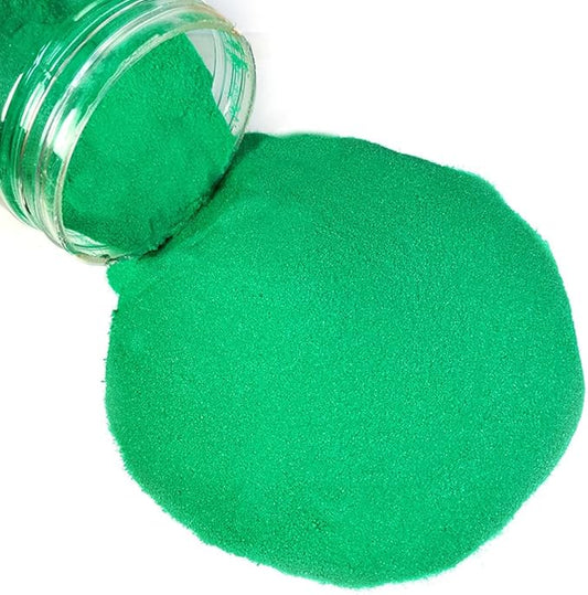 HappyFiller Green Sand 1.75 LB Fine Unity Sand with Storage Container for Crafts,Wedding Ceremony,Arts,Decorative Vase Filler,Christmas Home Décor,28 OZ - Bloomnest
