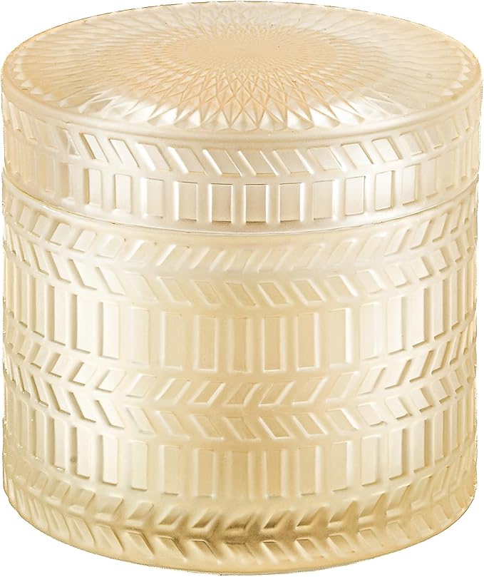 Vanilla Coconut Crackling Wood Wick Soy Candles in 7.4oz Glass Jar | Long-Lasting Scented Candles Gift Set for Valentine's Day, Mother's Day | Luxury Home Decor & Relaxation Gift for Women - Bloomnest