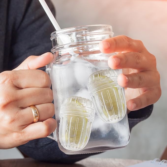 2PCS Small size Fruit Infuser for Wide Mouth Bottles.,Compatible with Stanley,Hydro Flask, Iron Flask, Takeya, ThermoFlask - Bloomnest
