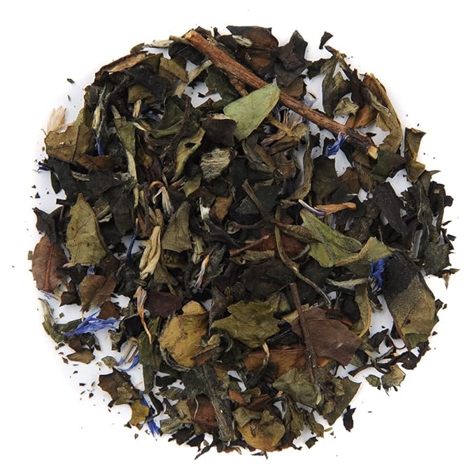 Organic Positively Tea Company, Açaí White Tea, Loose Leaf, 4 Ounce - Bloomnest