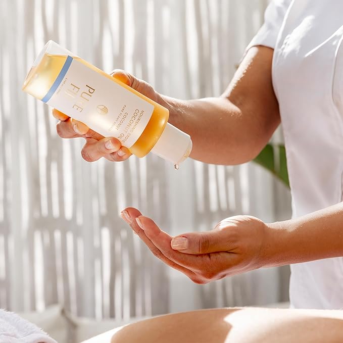 PURE FIJI Nourishing Exotic Coconut Body Oil, Coconut (7.7 fl oz/230ml)