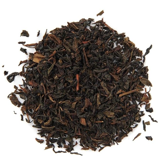 Organic Positively Tea Company, Darjeeling Black Tea, Loose Leaf, 16 Ounce - Bloomnest