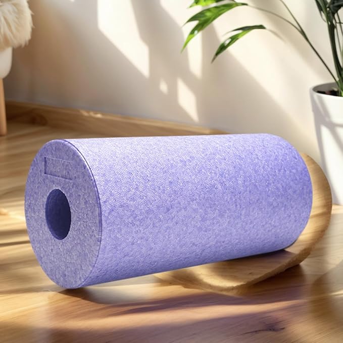 Foam Roller, Deep Tissue Massager with Textured, Full Body Massage Tool with Ergonomic Design, Muscle Recovery Back Legs Arm, Neck Foot Yoga Pilates Stretching Workout Exercise Travel - Bloomnest
