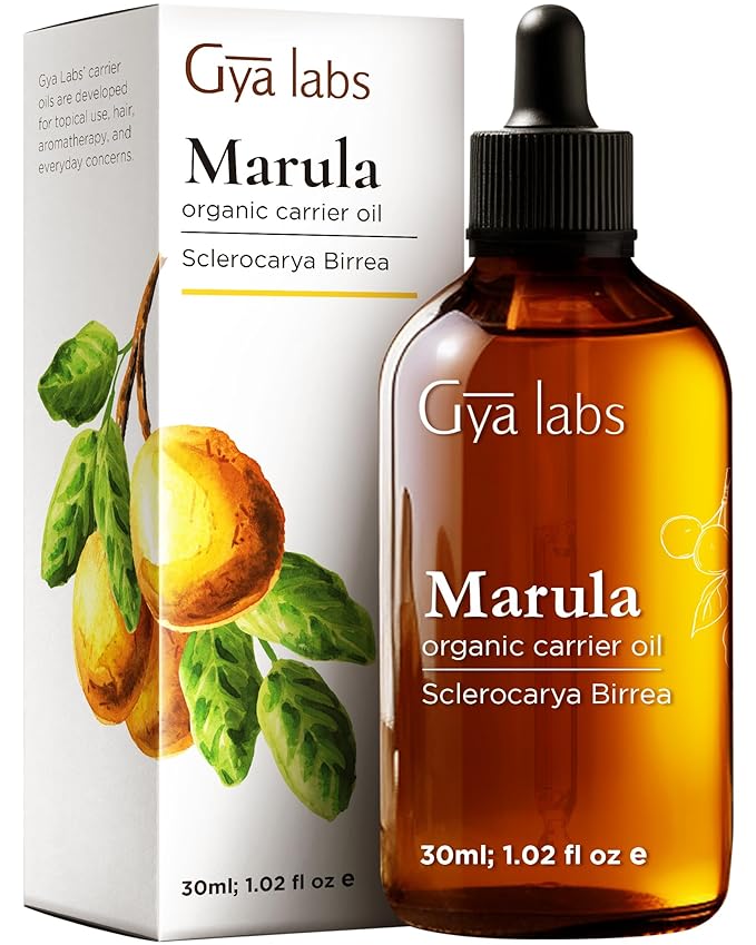Gya Labs Marula Carrier Oil - 1 Fl Oz - for Hair, Skin, Face, Scalp & Body Massage - Bloomnest