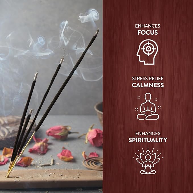 HEM - Sandalwood Incense Sticks - Pack of 6 - 120 count - 301g HEM
