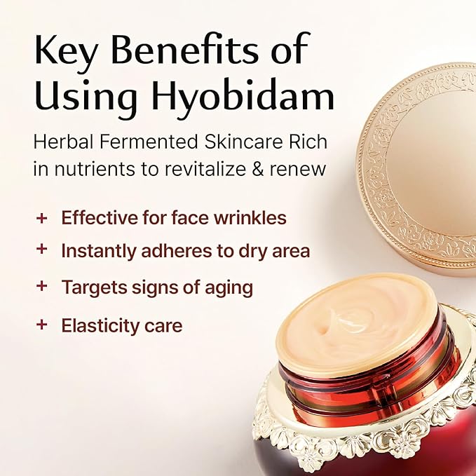 Sooryehan Hyobidam Fermented Eye Cream (0.84 fl oz) - Korean Skincare, Luxury Premium High-end Cream by LG Beauty. Intensive Skin Care. - Bloomnest