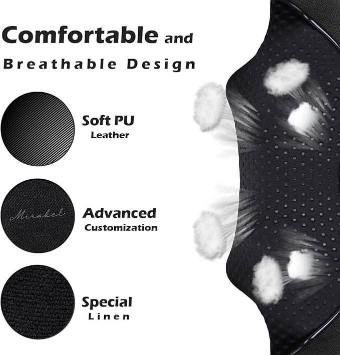 Shiatsu Neck and Shoulder Back Massager with Heat – Electric Deep Tissue Kneading Massage Pillow for Pain Relief and Relaxation – Perfect Gifts for Mother’s Day, Father’s Day, Birthdays, and Christmas