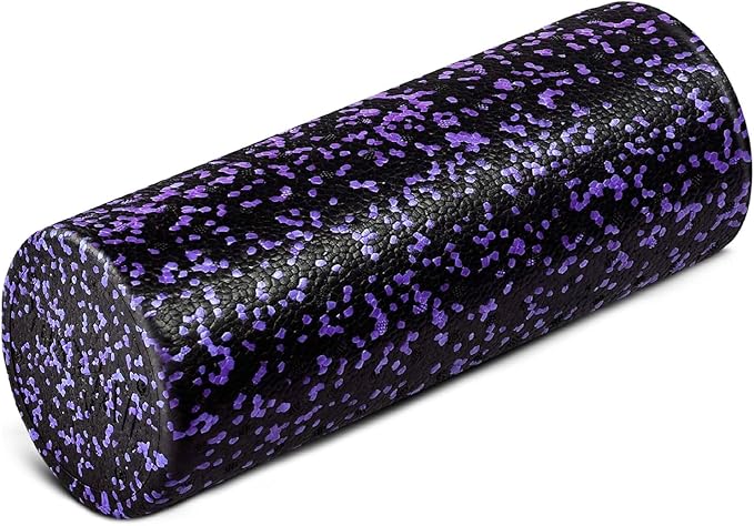 Yes4All High-Density EPP Round Back Roller Foam, Exercise Foam Roller for Yoga, Pilates & Stretching - 12, 18, 24, 36 inch - Bloomnest