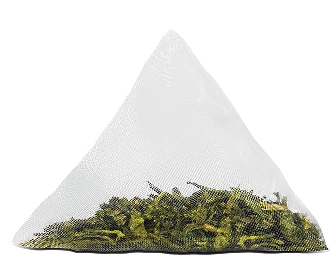 Two Leaves and a Bud Organic Tropical Green Tea Bags, Whole Leaf Green Tea in Sachets, 15 Count (Pack of 6) - Bloomnest