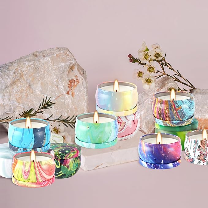 36 Packs Scented Candles Gift Set, Fragrances Candle for Women, 2.5 OZ Portable Jar Candle for for Spa, Yoga, Bath, Aromatherapy, Stress Relief. - Bloomnest