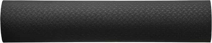 Amazon Basics 1/4 Inch Thick TPE Exercise Yoga Mat with Carrying Strap