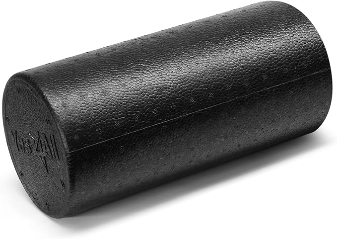Yes4All High-Density EPP Round Back Roller Foam, Exercise Foam Roller for Yoga, Pilates & Stretching - 12, 18, 24, 36 inch - Bloomnest