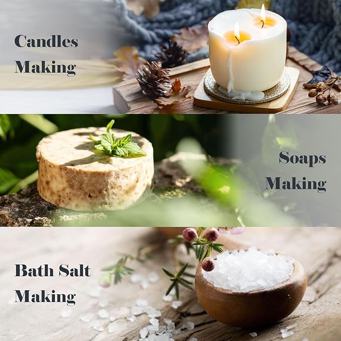 AmaKane Fragrance Oils, Masculine Essential Oils for Men, Candle Scents for Candle Making, Fragrance Oil for Soap Making, Diffuser Oils Scents 6x10 ml, Sandalwood, Cedar Leather, Woody Oud, More - Bloomnest