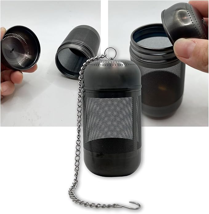 316 Stainless Steel Ion-Plated Fruit Infuser Insert &Tea Infuser for Loose Leaf,Compatible with Stanley,Hydro Flask,Iron Flask, Takeya,ThermoFlask，Reusable Filter for Herbs, Lemon, Cucumber - Bloomnest