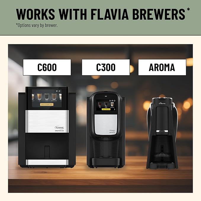 Flavia Bright Tea Co. Green Tea With Jasmine Freshpacks works only with Flavia Brewers (Case of 40) - Bloomnest