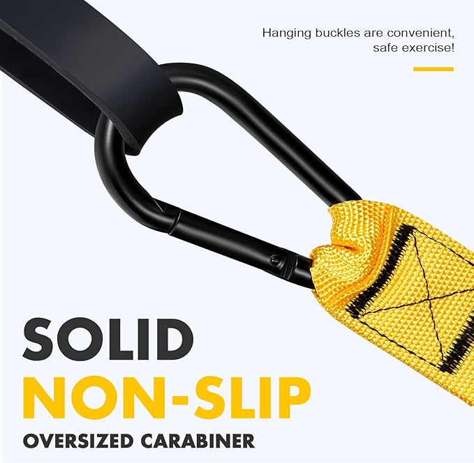 Resistance Bands, Heavy Duty Pull Up Resistance Band with Door Anchor, Handles, Exercise Bands for Working Out Men&Women, Ideal for Pull Up, Muscle Training, Physical Therapy, and Home Workouts - Bloomnest