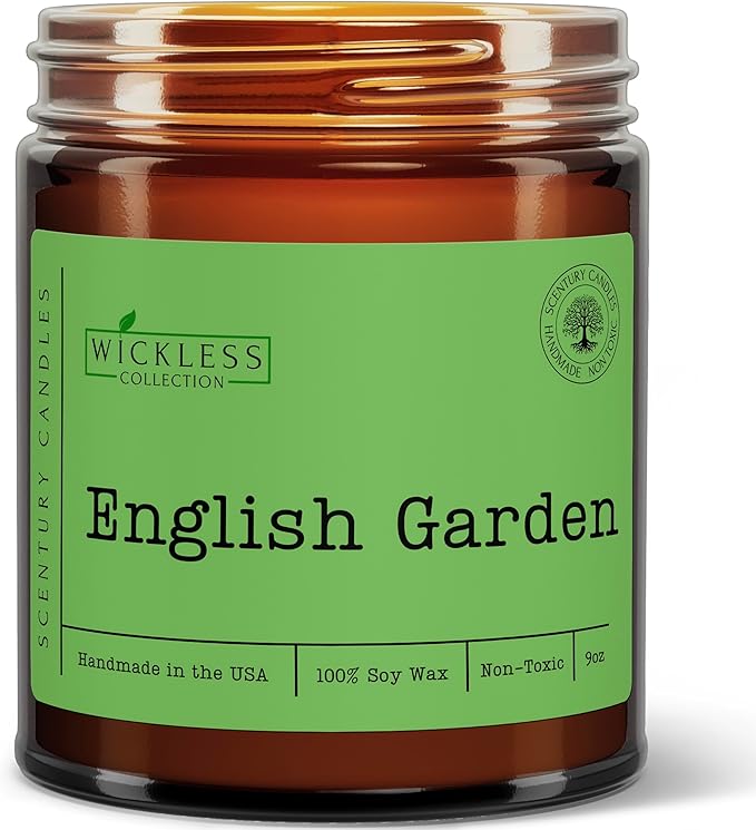 Wickless Candles for Candle Warmer Lamp, Many Scents to Choose, 100% Non-Toxic Soy Wax, Scented Candle Melts for Warming Plate, Handmade in The USA (English Garden) - Bloomnest