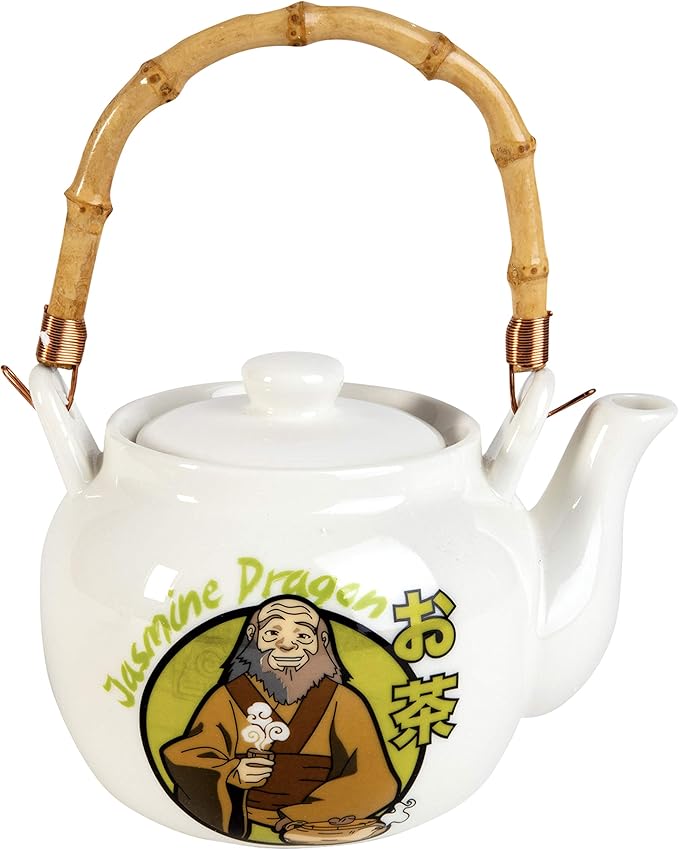 Avatar: The Last Airbender Uncle Iroh Tea Set - The Jasmine Dragon Teapot & Cup - Officially Licensed - Collectible Tea Lovers Gift for Women, Men, Adults & Fans of Avatar - Bloomnest