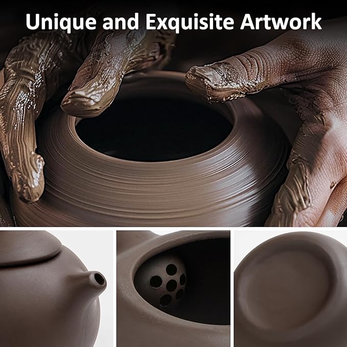 Chinese Tea Set, Gongfu Tea Sets, Travel Tea Sets, Teapot Set for Adult, Zisha Traditional China Teapot Set, Tea Gift Sets for Travel, Home, Outdoors and Office - Bloomnest