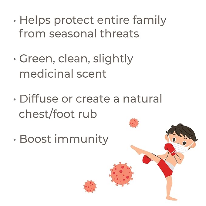 Plant Therapy KidSafe Organic Destroyer Essential Oil Blend 10 mL (1/3 oz) 100% Pure, Undiluted, Therapeutic Grade PlantTherapy