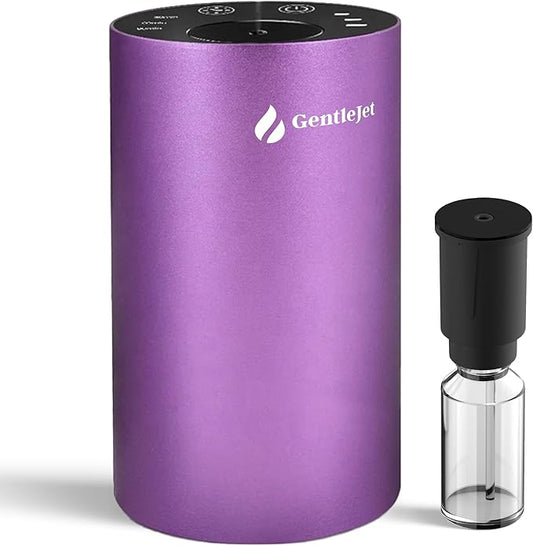 LiteMist Cold Air Essential Oil Diffuser – Waterless Nebulizing Aroma Diffuser, USB-C Cordless 2000mAh Battery, Aluminum Portable Scent Diffuser for Home Office Car, 0.7oz / 20ml - Bloomnest