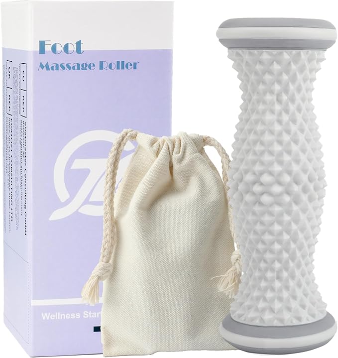 FREATECH Foot Massager Roller with 459 Spiky Massage Points, Durable PP Material, Plantar Fasciitis Relief, Deep Massage for Heel & Arch Pain, Reflexology Acupressure Tool for Muscle Relaxation - Bloomnest