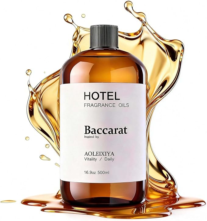 Hotel Collection Diffuser Oil Scent Inspired by The Iconic 5-Star Hotel Baccarat for Waterless Diffuser & Home Scenting Essential Oil for Ultrasonic and Crafting (16.9 Fl Oz (Pack of 1) - Bloomnest
