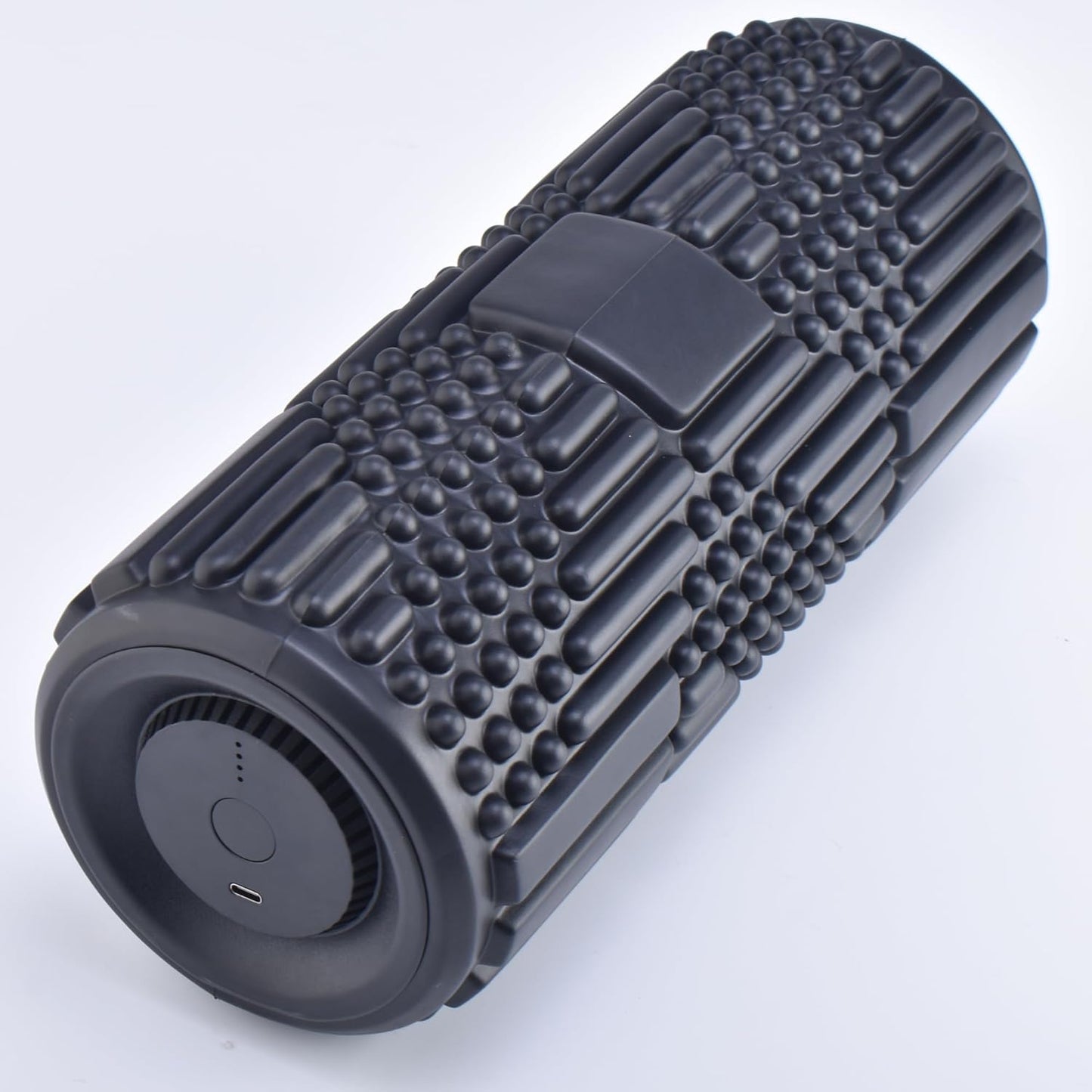 VibePro Flow Vibrating Foam Roller - 5-Mode Vibrating Massage Roller for Muscles Deep Tissue, Recovery, & Pain Relief - High-Intensity Electric Foam Roller for Back, Legs & Shoulders - Rechargeable