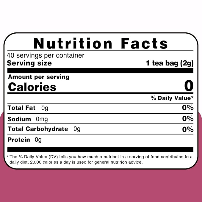 TEARELAE - Red Clover Tea Bags, 40 Count - Premium Natural Red Clover Herb - Caffeine-free Herbal Tea - Non-GMO - Support Skin Health - Bloomnest