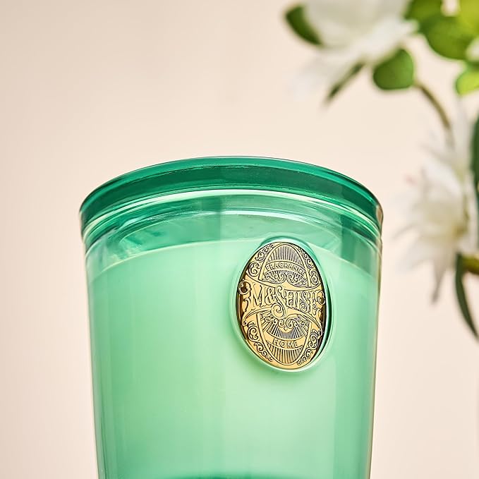 M&SENSE Natural Clean Scented Soy Candle | Fresh Linen & Neon Blue | 9.2 oz, 50H Burn Time | Luxury Scented Candle for Relaxation, Gifting, Home Décor | Ideal for Bedroom, Office, Party Ambiance - Bloomnest