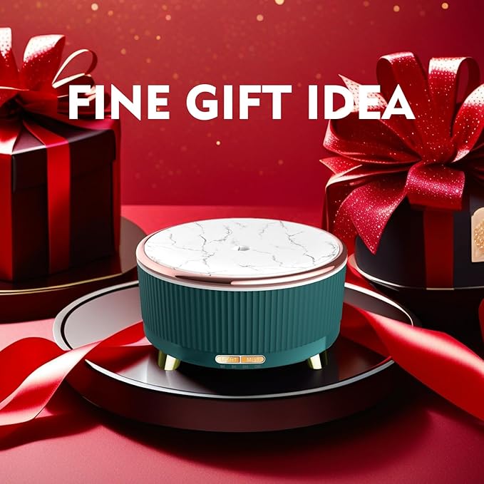 500ML Essential Oil Diffuser: Ultrasonic Aroma Diffuser with Remote Control for Spa Hotel Yoga Room - Humidifier for Bedroom with 7-Color Night Lights & Auto Shut-Off for Nursery/Women Home Relaxation - Bloomnest
