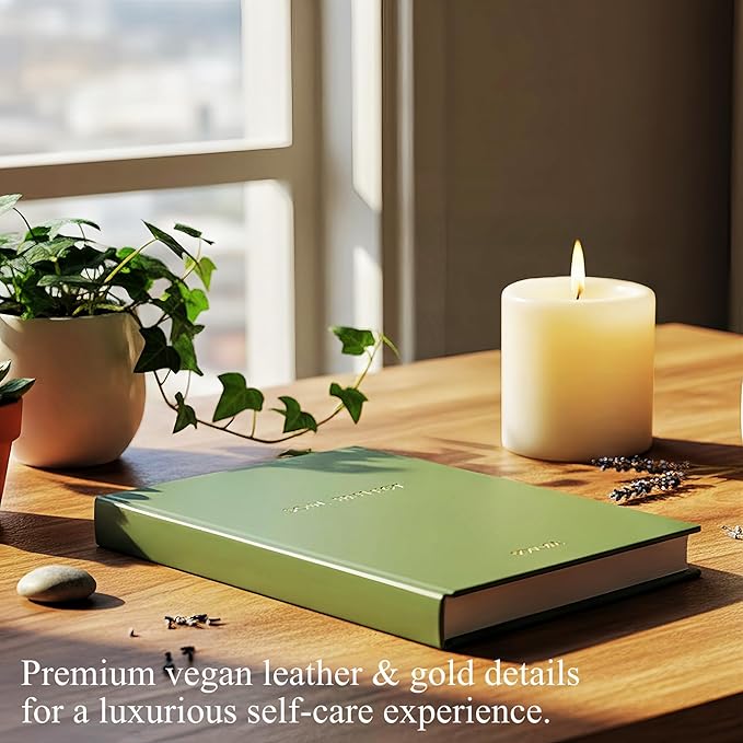 Guided Journal for Self-Discovery - 180 Undated Prompts for Gratitude, Healing, Personal Growth & Mindfulness - Wellness Journal for Emotional Clarity, Self Care & Mental Health Gift for Women & Men SOULVIA
