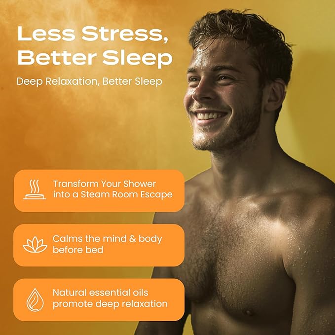 Body Restore Shower Steamers Aromatherapy 15 Pack - Christmas Stocking Stuffers for Men, Birthday Gifts for Women, White Elephant, Relaxation, Self Care - Citrus - Bloomnest