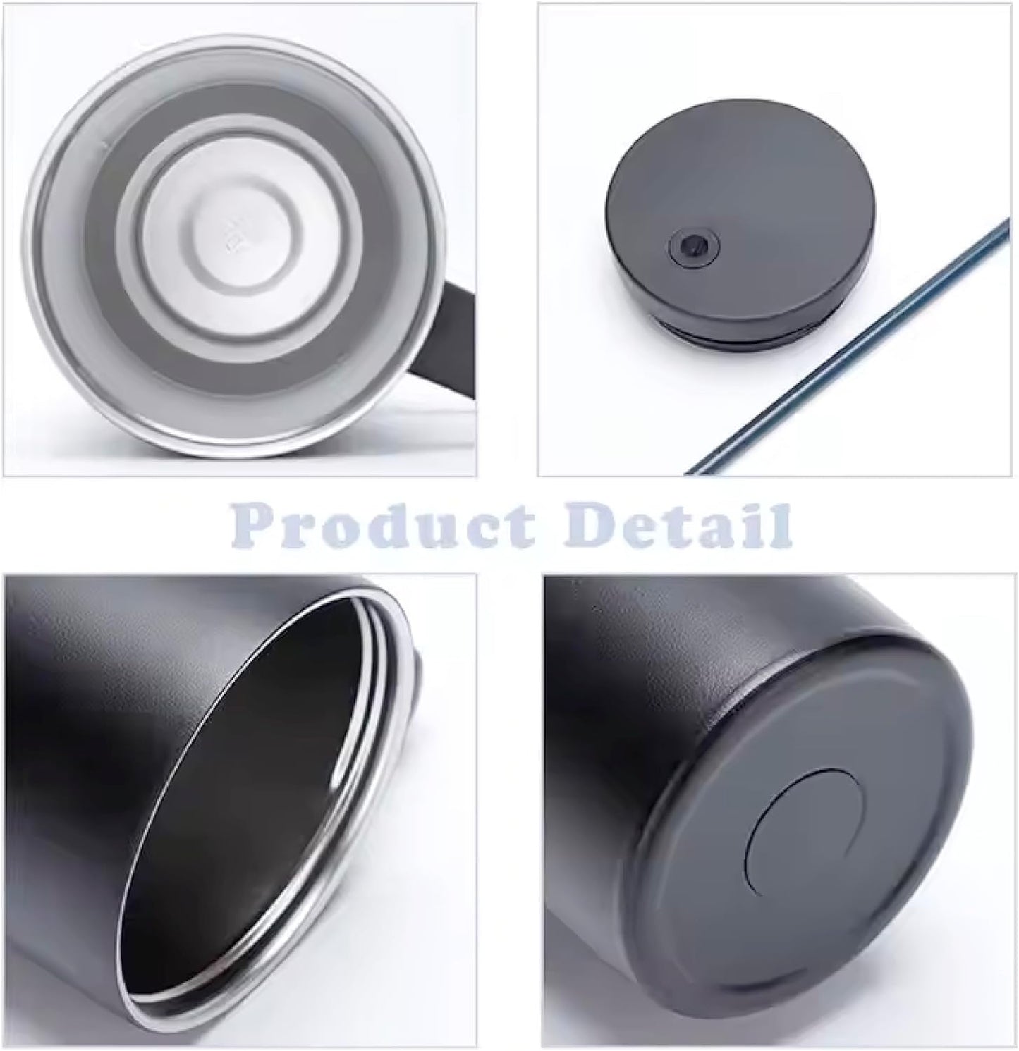 Outdoor Tumbler, 40 oz, Double-Wall Insulated, Ergonomic Handle with Lid Straw (Mist Gray)