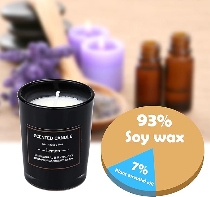 12pcs 2.5oz Scented Candles Gift Set Soy Wax Decorative Candles for Home. - Bloomnest
