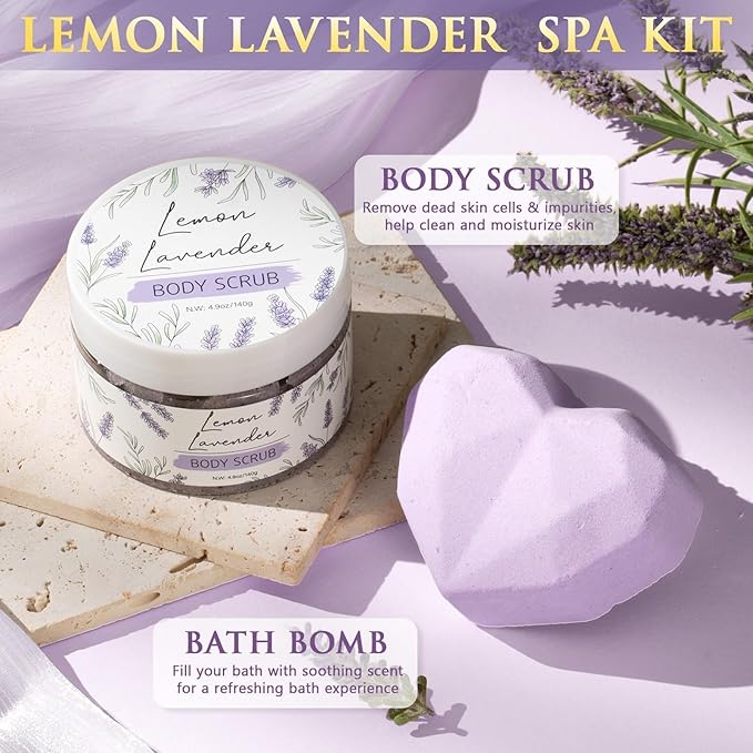 Valentine's Day Birthday Gifts for Women Self Care Package Get Well Soon Gift Baskets, Thinking of You Sympathy Spa Gift Set w/ Crochet Flower Bouquet, Unique Gifts for Women Her Wife Girlfriend Mom