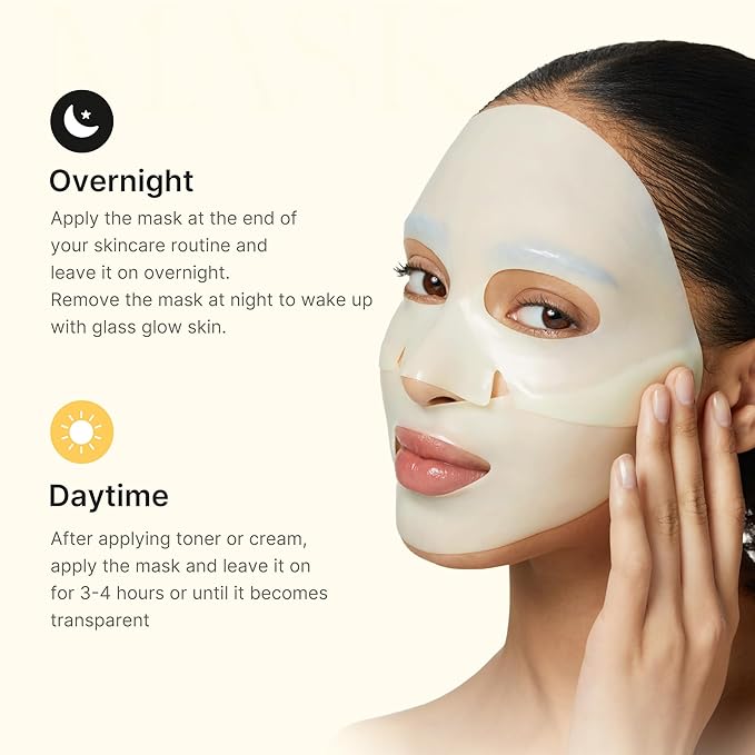 medicube Jelly Gel Mask with Brightening Kojic Acid Turmeric | Overnight Face Mask for Glass Glow Skin | Elasticity, Hydrating, Firming and Radiance Boosting | Korean Skincare, 28g x 4ea - Bloomnest