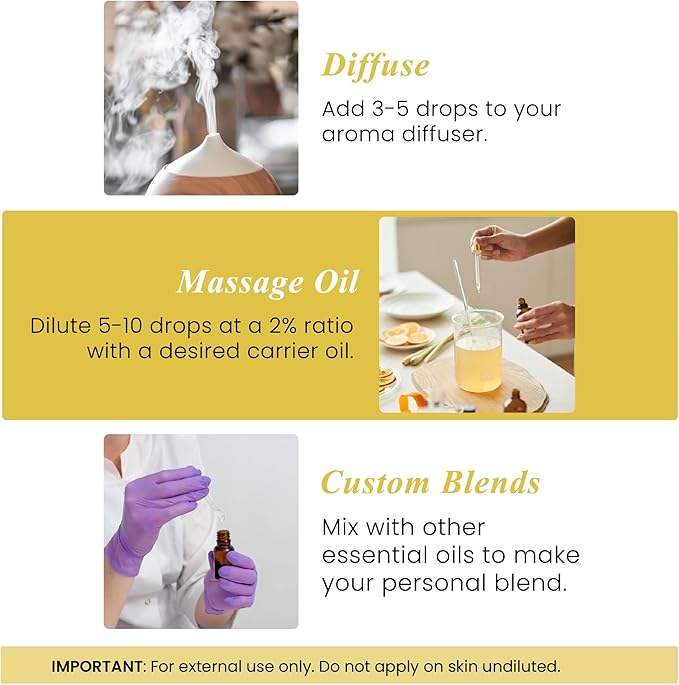 Handcraft Blends Helichrysum Essential Oil – 1 Fl Oz – 100% Pure and Natural – Premium Grade Essential Oil for Diffuser and Aromatherapy, Skin, Massage, Candle and Soap Making Fragrance - Bloomnest