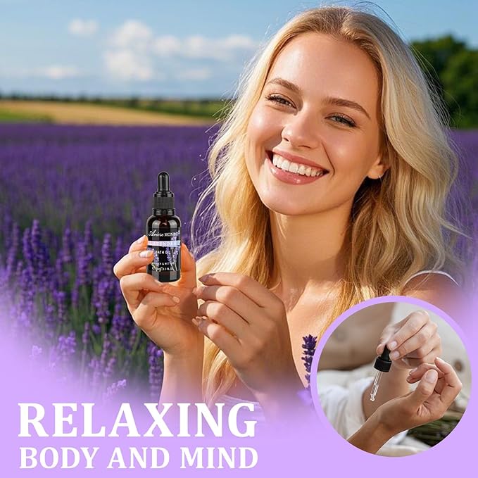 Spa Gift Basket Set, Lavender Home Spa Gifts for Women With Shower Gel, Bubble Bath, Body Butter, Bath Salt, Bomb, Oil, Soap - Gift Idea for Mother, Girlfriend, Wife - Bloomnest