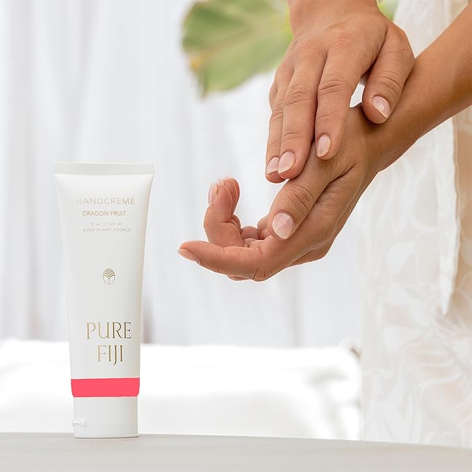 PURE FIJI Hydrating Hand Crème, Dragon Fruit (4 oz/120ml) - Bloomnest