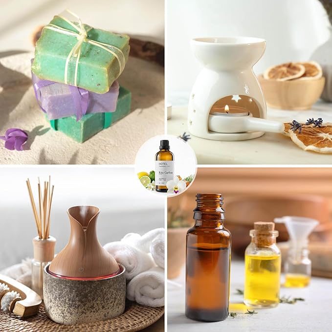 Hotel Scent Essential Oil Hotel Collection Waterless Diffuser Oil - Premium Fragrance Oil for Ultrasonic and Waterless Diffusers and Crafting - 4 Fl Oz - Bloomnest