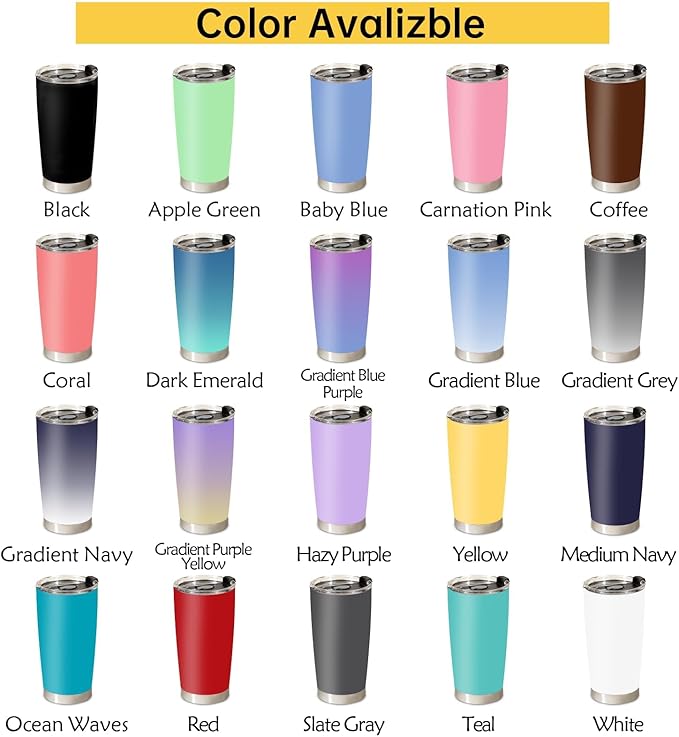 Personalized Tumbler with Pictures Text, Custom Photo Stainless Steel Coffee Tumbler, Coffee Travel Mug Cup 20 Oz Custom Gifts for Fathers Day Christmas Birthday for Dad Mom Kids - Bloomnest