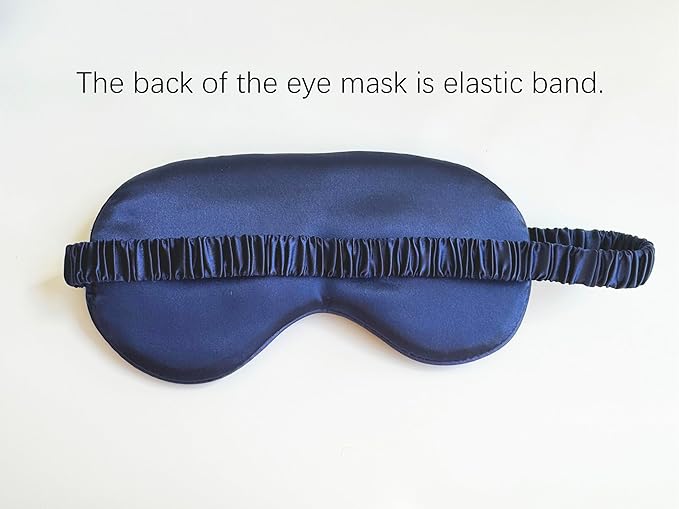 Silk Eye Mask for Sleeping - Satin Eye Cover with Storage Bag Mixcolor2 3Pcs Save 20% - Bloomnest