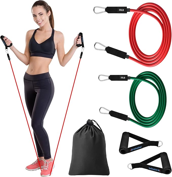 Brebebe Door Anchor Strap for Resistance Bands Exercises, Multi Point Anchor Gym Attachment for Home Fitness, Portable Door Band Resistance Workout Equipment, Easy to Install, Punch-Free, Nail-Free - Bloomnest