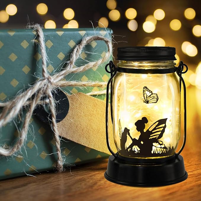 kyoryuger Dog Solar Lanterns, Dog Gifts for Women Mom Grandma, Christmas Dog Mom Gifts, Unique Birthday Gifts for Dog Lovers, Garden Decoration Outside for Yard, Patio,Backyard,Porch - Bloomnest