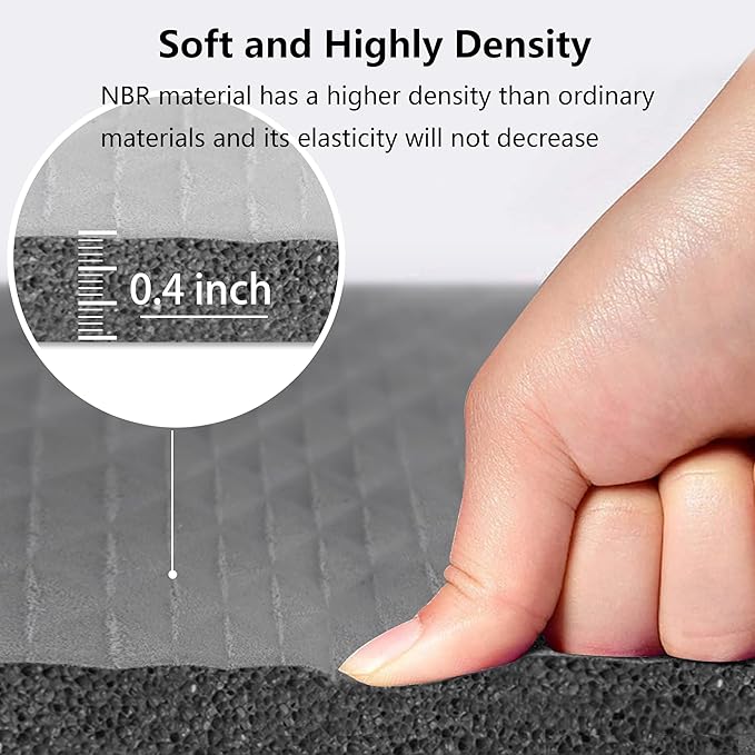 LFS Yoga Mat 72.8" x 31.5" x 2/5 inch Thick With Strap and Bag, Extra Wide Workout Mat for Women and Men, Non Slip Exercise Mat for Home Outdoor Yoga, Pilates, Stretching, Floor & Fitness Workouts - Bloomnest