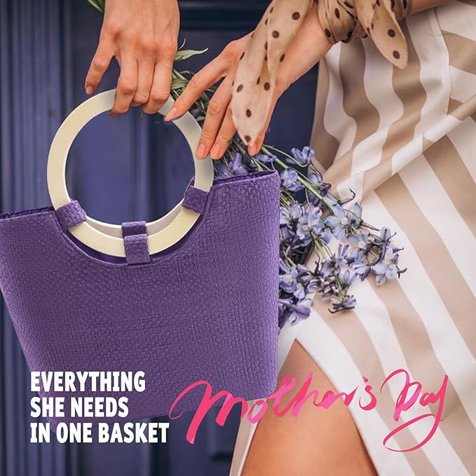 Spa Luxetique Gift Baskets for Women, Mothers Day Gifts for Mom, 11pcs Lavender Sets, Relaxing Bath Sets for Women, Christmas Gifts for Her - Bloomnest
