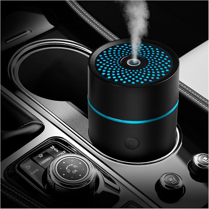 Car Fragrance diffusers, Air fresheners,USB-Powered Mini Ultrasonic Mist Humidifier Oil Diffuser for Vehicle - Bloomnest