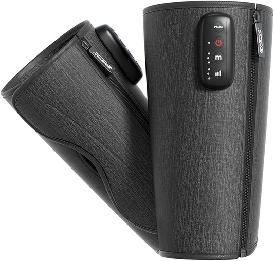 CINCOM Cordless Calf Massager for Circulation, Leg Compression Massager for Calf, Rechargeable Leg Massage with 3 Intensities 3 Modes for Pain Relief, Gifts for Women Men - Bloomnest